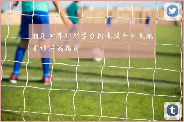 利用世界杯彩票分析表提升中奖概率的实战指南